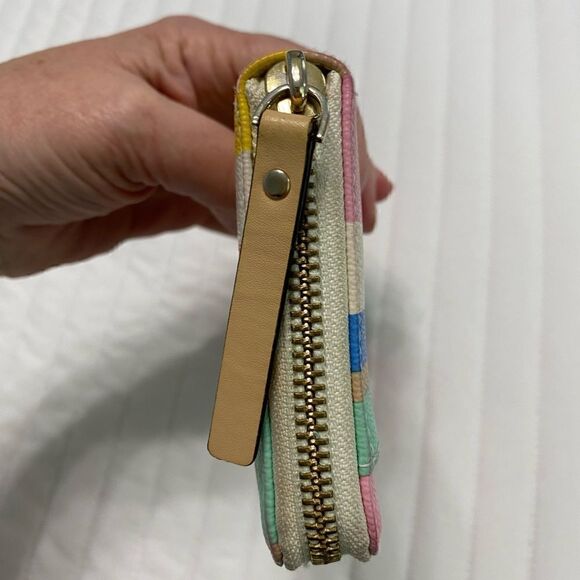 Kate Spade ZIP Around Multicolor Wallet - Picture 9 of 10